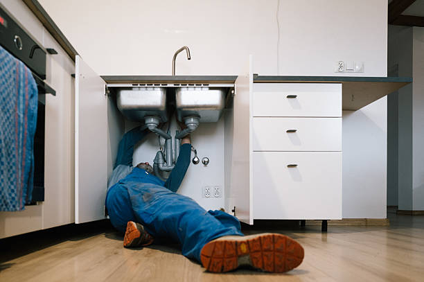 Professional Drain Cleaning technician working in Bremen, IN